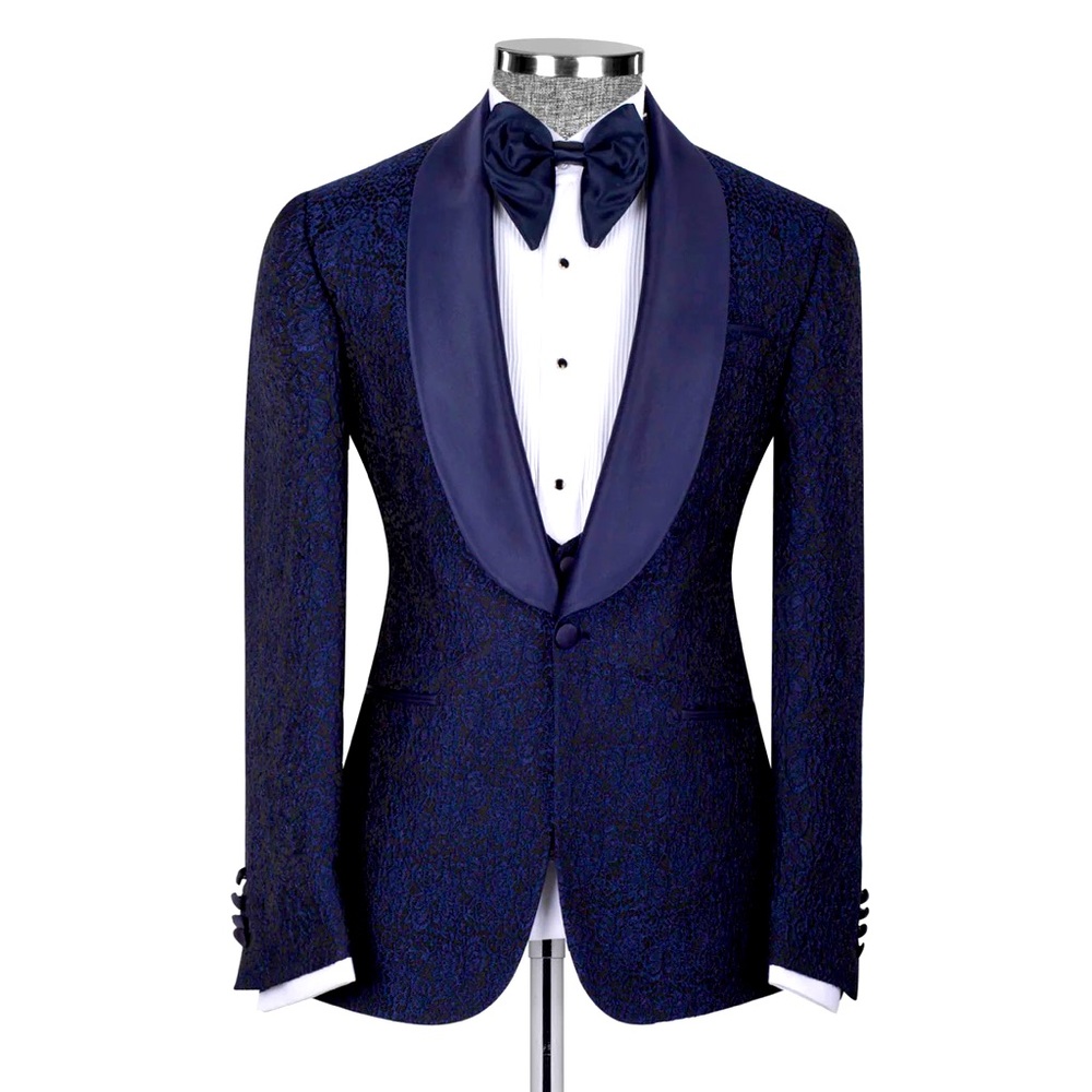 Navy Blue Tuxedo - New!